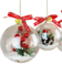 Kitcheniva Christmas Tree Clear Ball Hanging Ornament 10 Pcs